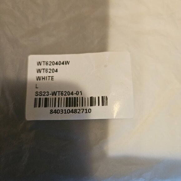 NWT Tracksmith Strata womens singlet size Large in White - Picture 3 of 3